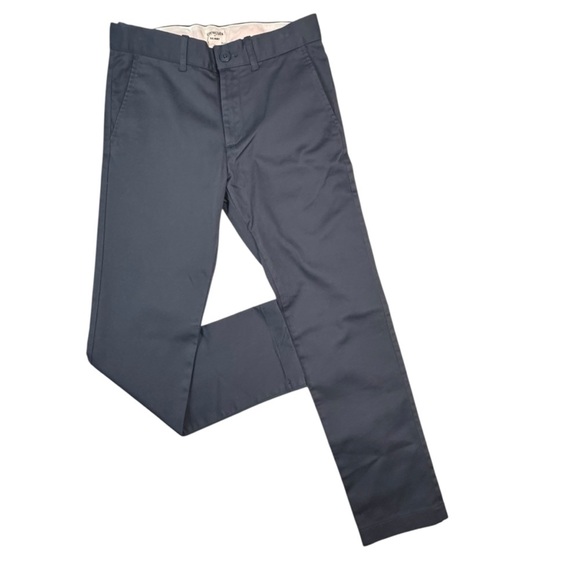 J. Crew Factory Boy's Blue Skinny Fit in Flex Chino Pants Size 10 NWOT - Picture 1 of 12